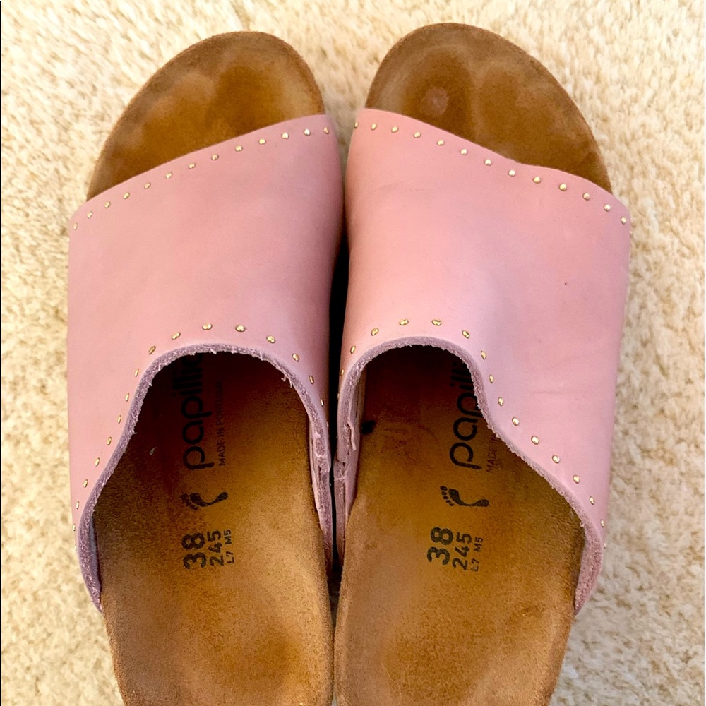 Papillo size 7 only worn only around the house. Super comfy nude color